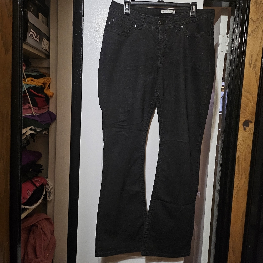 Lee Slender Secret Lower On the waist Women's Black Jeans